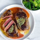 Grain fed beef sirloin steaks 300g x 2 pieces