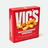 Fullblood wagyu cheeseburger spring rolls crispy 8 pack