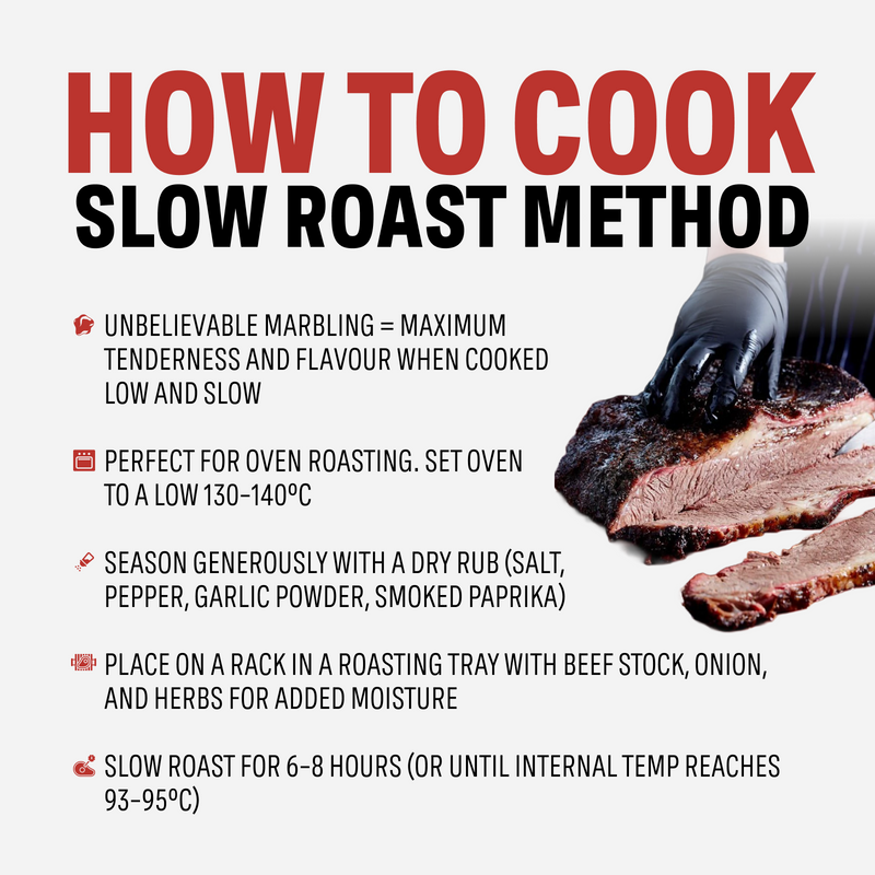 Beef Brisket Point End Angus Grass Fed - 1.5kg