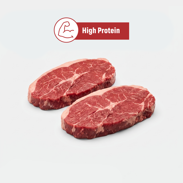 Beef Rump Steak Grass Fed Angus Premium O'Connor 220 g x 10 pieces