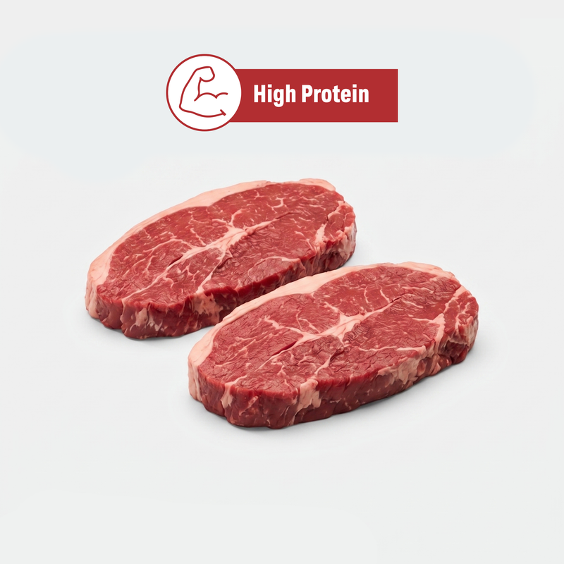 Beef Rump Steak Grass Fed Angus Premium O'Connor 220 g x 10 pieces
