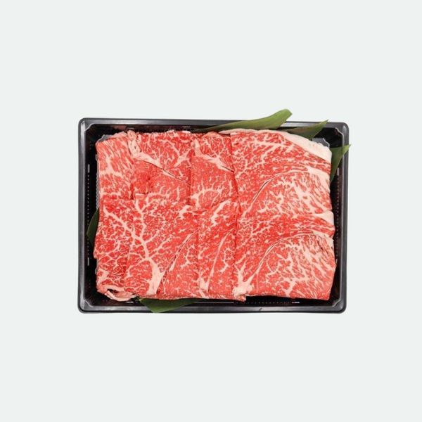 Miyazaki Japanese A5 Wagyu Knuckle Sliced Marbling Score 12 - 300g