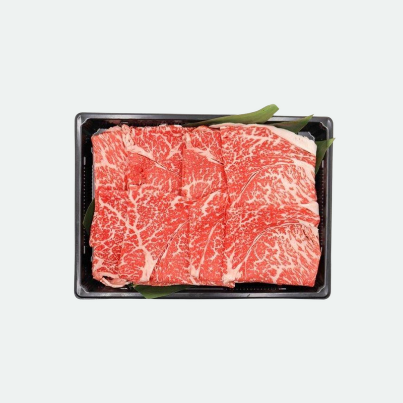 Miyazaki Japanese A5 Wagyu Knuckle Sliced Marbling Score 12 - 300g