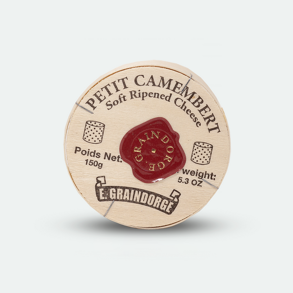 Graindorge camembert cheese wheel 150g