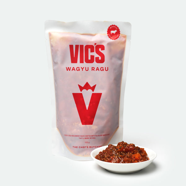 Wagyu ragu bolognese sauce slow cooked with fullblood wagyu beef 500g