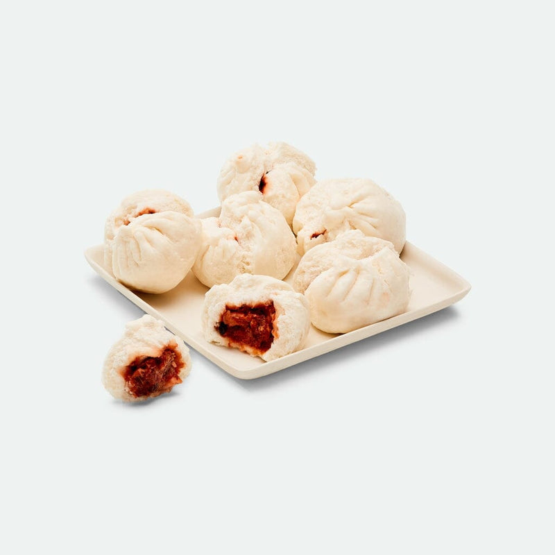 Handmade Steamed BBQ Kurobuta Fullblood Berkshire Pork Buns - 6 Pieces (480 g)
