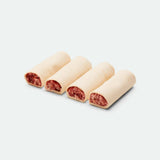Handmade pork sausage rolls wrapped in puff pastry 125g x 4 pieces