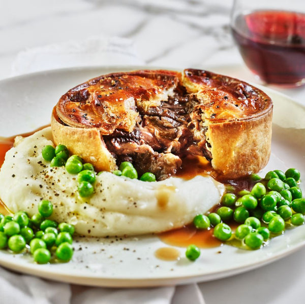 Wagyu Pepper Steak Pie with Peppercorn Sauce by MANU x Broomfields - 2 Pieces